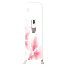 soap dispenser retractable pull up roll up banner display stand
